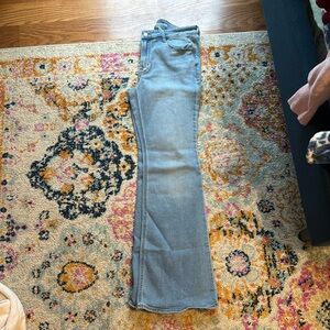 Old Navy Blue Flare Wide Leg Jeans